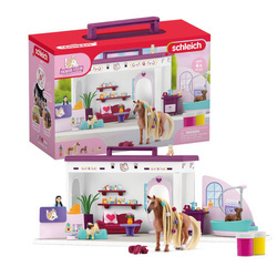 SCHLEICH SOFIAS SALON PIĘKNOŚCI DLA ZWIERZĄT + AKCESORIA 42614