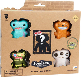 Fuggler Zestawie 4 Figurki + 1 Ukryta Niespodzianka Kolekcjonerskie Figurki