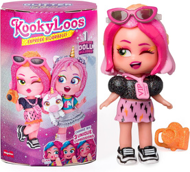 KookyLoos Glitter Glam Laleczka niespodzianka z akcesoriami Magicbox