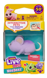 LITTLE LIVE PETS NeeDees Mysz Myszka 50 Dźwięków