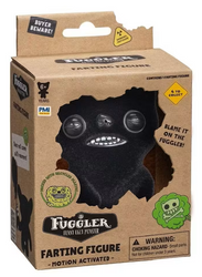 FUGGLER FARTING FIGURKA MUNCH MUNH BLACK CZARNY
