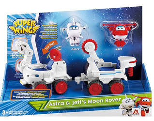 SUPER WINGS SAMOLOTY POJAZDY ASTRA JETT FIGURKI TRANSFORMUJĄCE