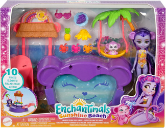 Enchantimals Tropikalny Basen z lalką zestaw MATTEL HTW73