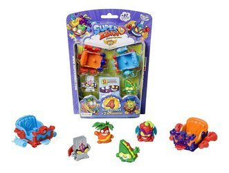 Super ZINGS SERIA 5 AEROWAGON 2 POJAZDY+4 FIGURKI