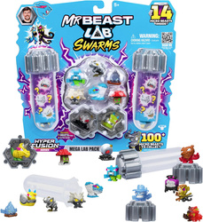 MrBeast Lab Swarms S3 – Mega 14-Pack Figurek Hyper Fusion