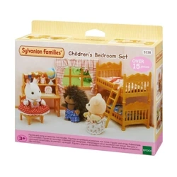 SYLVANIAN FAMILIES WIEJSKI POKÓJ DZIECIĘCY ŁÓŻKO PIĘTROWE ZESTAW