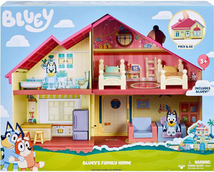 BLUEY BLUE DOM RODZINNY ZESTAW FIGURKA AKCESORIA