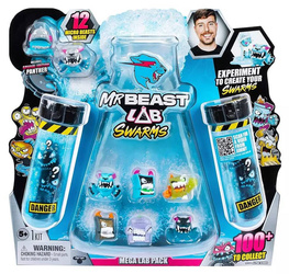 Mr. Beast Mega Lab Swarms 12-Pack Figurki Figurka Zestaw Figurka MrBeast