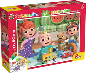 Cocomelon Puzzle dwustronne podłogowe 24 Słoneczny