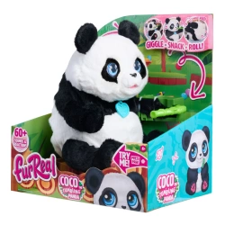 FURREAL INTERAKTYWNA PANDA 60 REAKCJI MASKOTKA  DŻWIĘKI