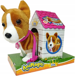 ANIMAGIC INTERAKTYWNY PIESEK LIZZY SZCZEKA CORGI GOLIATH 256519