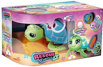 SILVERLIT Interaktywny Żółw RESCUE TURTLE Niebieski DŹWIĘKI ŚWIECI 