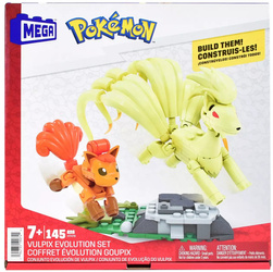 Klocki plastikowe MEGA Pokémon Ewolucja Vulpixa