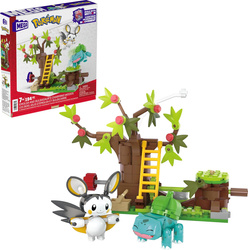 POKEMON MEGA CONSTRUX KLOCKI KONSTRUKCYJNE EMOLGA I BULBASAUR 194 ELEMENTY