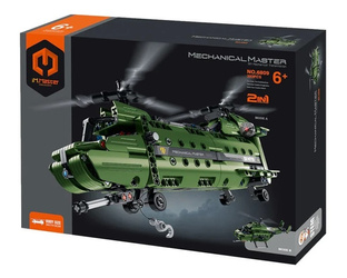 KLOCKI KONSTRUKCYJNE HELIKOPTER 2W1 - 393 EL iM.Master