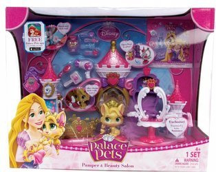 COBI ROSZPUNKA SALON PIĘKNOŚCI ZAMEK PETS FIGURKI