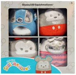 SQUISHMALLOWS SQDI00234 MICKEY, STITCH, CHESHIRE CAT, MINNIE ORIGINAL DISNE