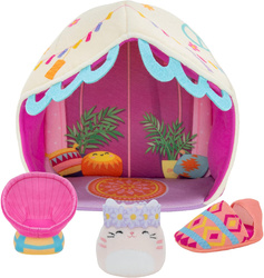 Squishville Glamping Getaway Kemping ZESTAW Squishmallows Pluszak+AKCESORIA