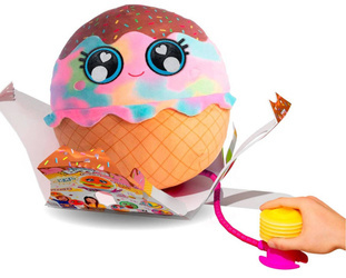 LITTLE BIGGIES MASKOTKA PIŁKA LODY ICE CREAM PLUSZAK DO POMPOWANIA