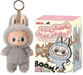 LABUBU EXCITING MACARON BRELOK THE MONSTERS MASKOTKA LALKA PLUSZOWA ZABAWKA