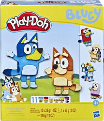 PLAY DOH CIASTOLINA ZESTAW BLUEY I BINGO 11 tub zestaw dla dzieci