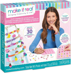MAKE IT REAL ZESTAW DO ROBIENIA TWORZENIA BRANSOLETEK Z PIANKOLINY 