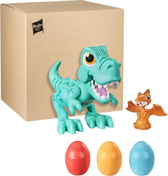 PLAY-DOH CIASTOLINA ZESTAW DINO CREW PRZEŻUWAJĄCY DINOZAUR DŹWIĘK ROBI KUPĘ