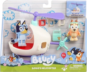 Zestaw Bluey i Bingo Helikopter wraz z figurką Bingo i akcesoriami