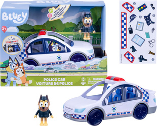 MOOSE TOYS Bluey Police Car Policyjny Samochód Radiowóz Pojazd