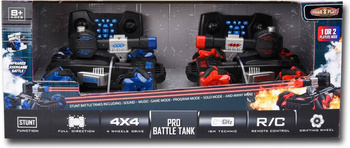 ZESTAW CZOŁGI ZDALNIE STEROWANE LASERY Gear2Play RC Pro Battle Tank