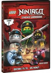 LEGO NINJAGO SYNOWIE GARMADONA CZ 1 DVD PŁYTA