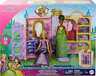 Disney Princess Szafa Garderoba Księżniczki Mattel Akcesoria