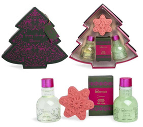 CHOINKA ZESTAW PREZENTOWY KOSMETYKÓW PREZENT NA ŚWIĘTA KULA KOSMETYKI SPA