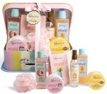 IDC ZESTAW KOSMETYKÓW PREZENT KUFEREK CIAŁA I KĄPIELI PREZENT NA ŚWIĘTA