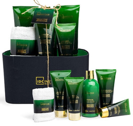 LUKSUSOWY MĘSKI ZESTAW DO GOLENIA KĄPIELI KOSZ PREZENTOWY ŚWIĄTECZNY