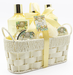 BCS DUŻY KOSZ ZESTAW PREZENTOWY KOSMETYKÓW CIAŁA KĄPIELI DLA KOBIET ŚWIĘTA