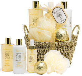 IDC DUŻY KOSZ ZESTAW PREZENTOWY ŚWIĘTA ŚWIĄTECZNY KOSMETYKÓW CIAŁA KĄPIELI