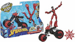 HAASBRO SPIDERMAN FIGURKA FLEX RIDER I MOTOCYKL