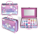 MARTINELIA JEDNOROŻEC KUFEREK KOSMETYKI ZESTAW DO MALOWANIA DZIECI LUSTERKO