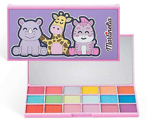 ZESTAW KOSMETYKÓW CIENI DO POWIEK PALETA LUSTERKO 12268