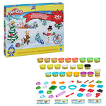 PLAY DOH KALENDARZ ADWENTOWY CIASTOLINA AKCESORIA
