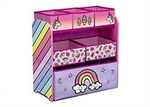 Regał Organizer zabawki Kucyki Jednorożec Tęcza