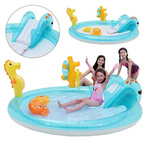 BASEN WODNY PLAC ZABAW ZJEŻDŻALNIA FONTANNA DZIECI