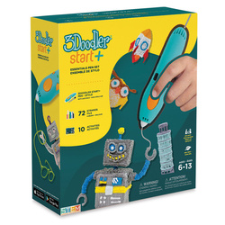 3DOODLER DŁUGOPIS 3D START PLUS SPLUS PROJEKTY 3D ZESTAW  DO DRUKU DZIECI