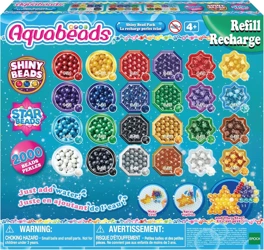 AQUABEADS BŁYSZCZĄCE KORALIKI DUŻY ZESTAW UZUPEŁNIAJĄCY 31995