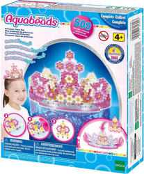 AQUABEADS ZESTAW KORALIKI WODNE TIARA KORONA 31604