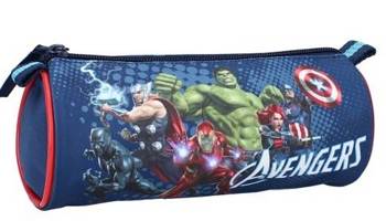 AVENGERS HULK IRON TUBA KOSMETYCZKA PIÓRNIK DZIECI