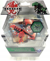 BAKUGAN FIGURKA KOLEKCJONERSKA TROX CZERWONY + 2 Karty SPIN MASTER