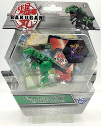 BAKUGAN FIGURKA KOLEKCJONERSKA TROX ZIELONY + 2 Karty SPIN MASTER