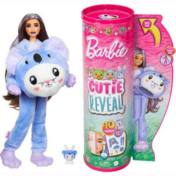 BARBIE CUTIE REVEAL LALKA W PRZEBRANU KRÓLICZEK MIŚ KOALA ZMIENIA KOLOR